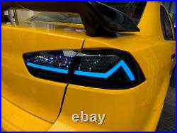 RGB Monitor Full LED Tail Lights Assembly For Mitsubishi Lancer EVO X 2008-20