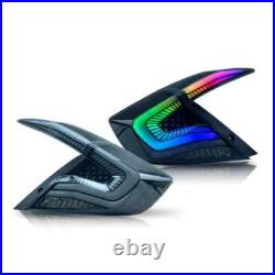 RGB SmokedFull LED Tail Lights Assembly For 10th Gen Honda Civic Sedan 2016-2021