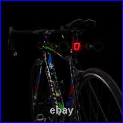 ROCKBROS Bike Rear Light Rechargeable Waterproof Night Warn Hemlet Taillight
