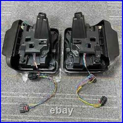 R &L LED Tail Lights withBlind Spot Plug & Bracket For Jeep Wrangler JL 2018-2024