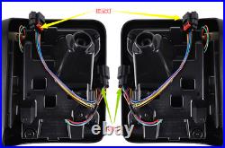 R &L LED Tail Lights withBlind Spot Plug & Bracket For Jeep Wrangler JL 2018-2024