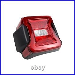R &L LED Tail Lights withBlind Spot Plug & Bracket For Jeep Wrangler JL 2018-2024