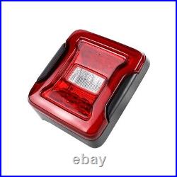 R &L LED Tail Lights withBlind Spot Plug & Bracket For Jeep Wrangler JL 2018-2024