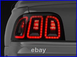 Raxiom Icon LED Tail Lights Fits 1996-1998 Ford Mustang Cobra GT
