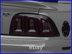 Raxiom Icon LED Tail Lights Fits 1996-1998 Ford Mustang Cobra GT