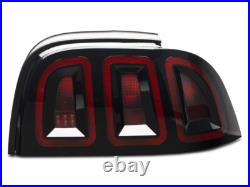 Raxiom Icon LED Tail Lights Fits 1996-1998 Ford Mustang Cobra GT