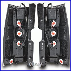 Rear LED Tail Lights for 2007-2014 Chevy Tahoe Suburban Brake Lamp Set Replace