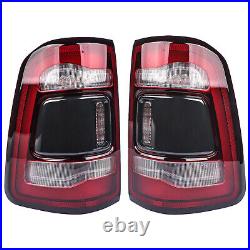 Rear Left & Right LED Tail Lamp Lights For Dodge RAM 1500 2019 2020 2021 2022