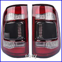Rear Left & Right LED Tail Lamp Lights For Dodge RAM 1500 2019 2020 2021 2022