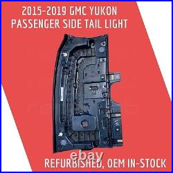 Rebuilt GMC Yukon XL Passenger Side OEM Tail Light For 2015-2018, Denali SLE 01