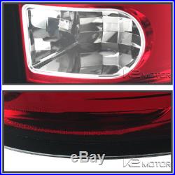 Red 2009-2017 Dodge Ram Pickup 1500 2500 3500 LED Rear Brake Lamps Tail Lights