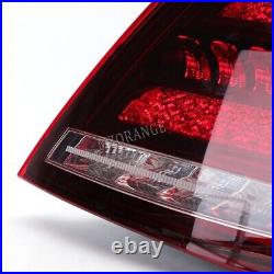 Red 2pcs LED Tail Lights Brake For Mercedes Benz W204 C200 C250 C300 2007-2014