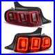 Red Black LED Tail Lights For Ford Mustang 2010-2012 Driver Passenger Side