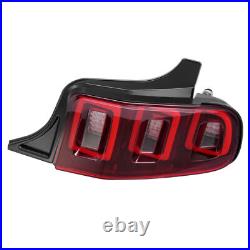 Red Black LED Tail Lights For Ford Mustang 2010-2012 Driver Passenger Side
