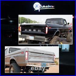 Red LED Rear Tail Lights Assembly For 74-91 Ford E150 F150 250 350 100 Bronco