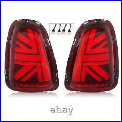 Red LED Tail Lights For 2007-13 Mini Cooper R56 R57 R58 R59 Rear Lamps