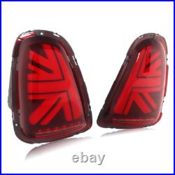Red LED Tail Lights For 2007-13 Mini Cooper R56 R57 R58 R59 Rear Lamps