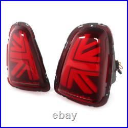 Red LED Tail Lights For 2007-13 Mini Cooper R56 R57 R58 R59 Rear Lamps