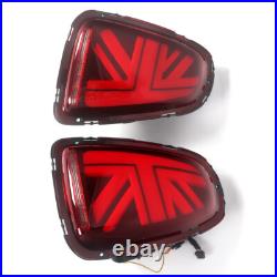 Red LED Tail Lights For 2007-13 Mini Cooper R56 R57 R58 R59 Rear Lamps
