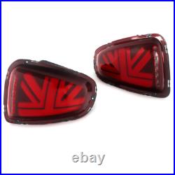 Red LED Tail Lights For 2007-13 Mini Cooper R56 R57 R58 R59 Rear Lamps
