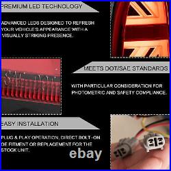 Red LED Tail Lights For 2010-2016 BMW MINI R60 Sequential Turn Signal Rear LH+RH