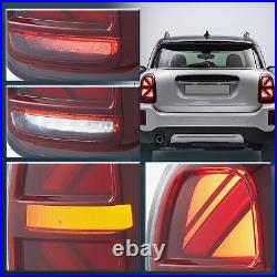 Red LED Tail Lights For 2017-UP MINI Cooper Countryman F60 withSequential Singal
