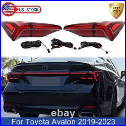 Red LED Tail Lights Lamp Assembly For Toyota Avalon TRD XSE 2018-2023 Left Right