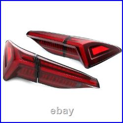 Red LED Tail Lights Lamp Assembly For Toyota Avalon TRD XSE 2018-2023 Left Right