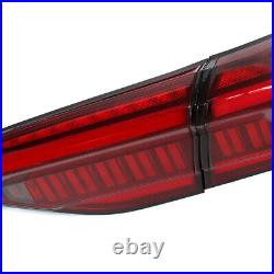 Red LED Tail Lights Lamp Assembly For Toyota Avalon TRD XSE 2018-2023 Left Right