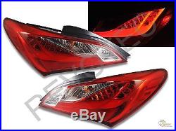 Red LED Tail Lights Lamps For 2010-2012 Genesis Coupe 2Dr Plug & Play