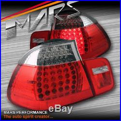 Red LED Tail Lights for BMW 3 E46 99-02 Coupe 320ci 323ci 325ci 328ci 330ci M3