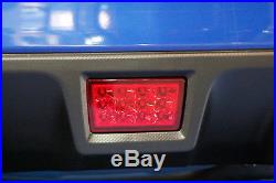 Red Lens F1 Style LED Rear Fog Light Brake/Tail Lamp For Subaru WRX STi XV