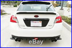 Red Lens LED Rear Fog Light, Brake and Backup Reverse For 2011+ Subaru WRX STi