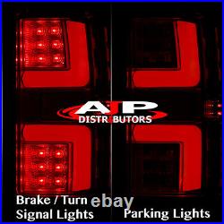 Red Lens LED Tube Tail Lights Brake Lamps For 2002-2006 Dodge Ram 1500 2500 3500