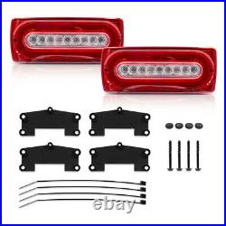 Red Lens Led Dynamic Tail Light For Mercedes Benz G-Class W463 G500 G550 G55 AMG