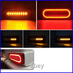 Red Lens Led Dynamic Tail Light For Mercedes Benz G-Class W463 G500 G550 G55 AMG