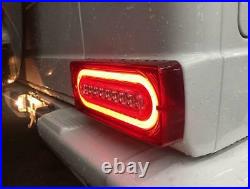 Red Lens Led Dynamic Tail Light For Mercedes Benz G-Class W463 G500 G550 G55 AMG
