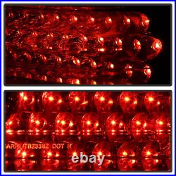 Red Smoke 1996-2002 Mercedes-Benz W210 E300 E320 E430 E55 LED Tail Lights Lamps