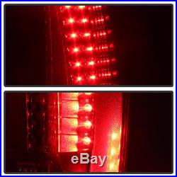 Red Smoke 2007-2014 Cadillac Escalade ESV LED Tail Lights Lamps 07-14 Left+Right