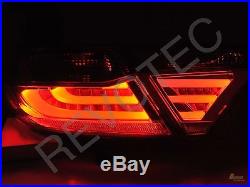 Red Smoke LED Tail Lights Lamps Set RH + LH For 2015-2017 Toyota Camry 4Dr Sedan