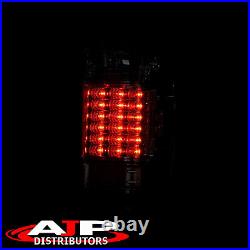 Red Smoke Replacement LED Tail Lights Brake Stop Lamps For 1993-1999 Ford Ranger