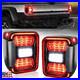 Replace Halogen For Jeep Gladiator JT 2020- 2023 Pair LED Tail Lights Rear Lamp