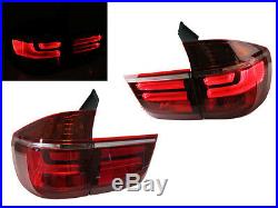 Retrofit Taillights for BMW E70 X5 06-10 prefacilft Tail LED Rear Lights Back M