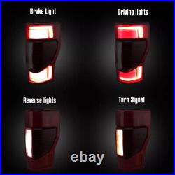 Right LED Tail Light with Blind Spot For Ford SUPER DUTY F250/F350 2020-2022