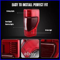 Right LED Tail Light with Blind Spot For Ford SUPER DUTY F250/F350 2020-2022