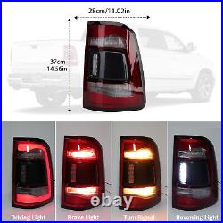 Right LED Tail Lights For Dodge RAM 1500 2019 2020-2022 Rear Taillamps Passenger