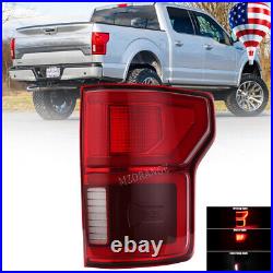 Right Side LED Rear Tail Light Brake For Ford F-150 F150 2018-2020 WithBlind Spot