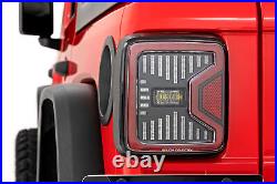 Rough Country LED Tail Lights for 2018-2025 Jeep Wrangler JL RCH5900