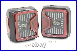 Rough Country LED Tail Lights for 2018-2025 Jeep Wrangler JL RCH5900