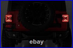Rough Country LED Tail Lights for 2018-2025 Jeep Wrangler JL RCH5900